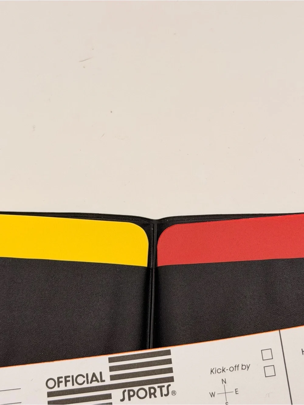 Champion Sports Deluxe Referee with 1 Score Pad, 1 Yellow and 1 Red Card, Whistl